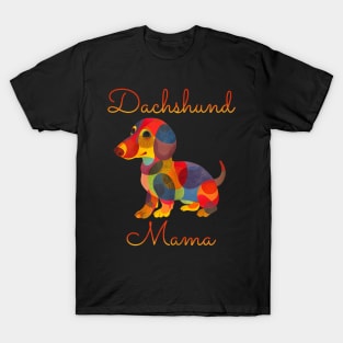 Dachshund Mama Doxie Dog Mom T-Shirt